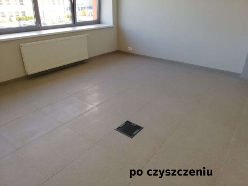 Po czyszczeniu gresu